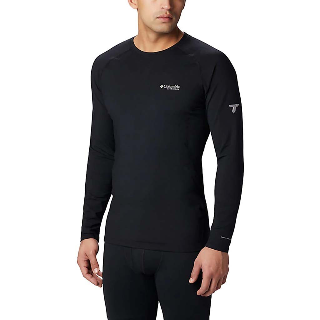 Columbia Columbia Omni-Heat 3D Knit Crew Top haut a manches longues sport homme