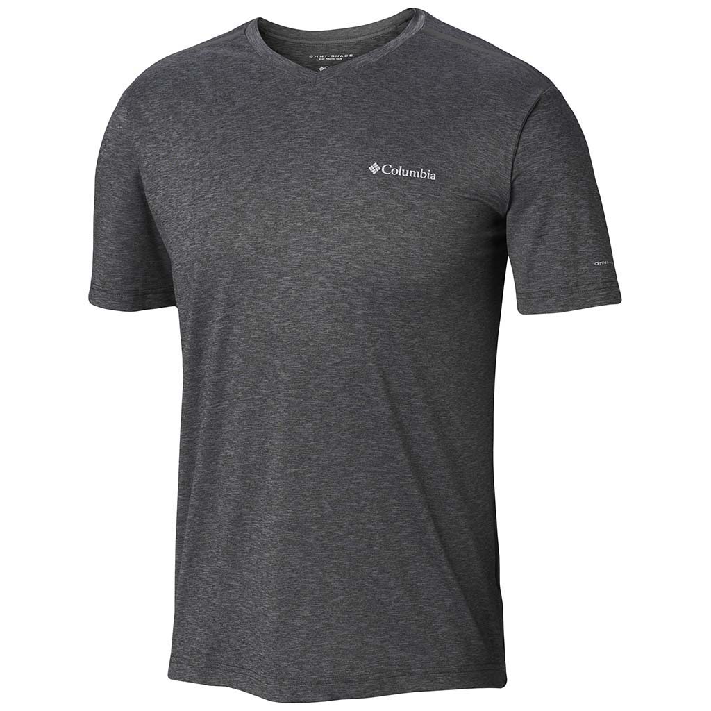 Columbia Columbia Tech Trail II t-shirt col en v manches courtes pour homme