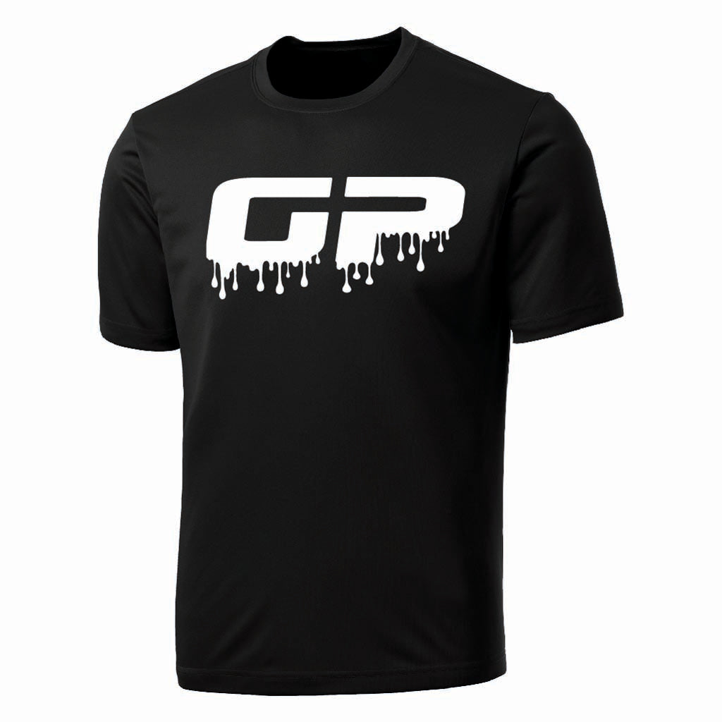 Game Point Game Point GP Drip Logo basketball t-shirt