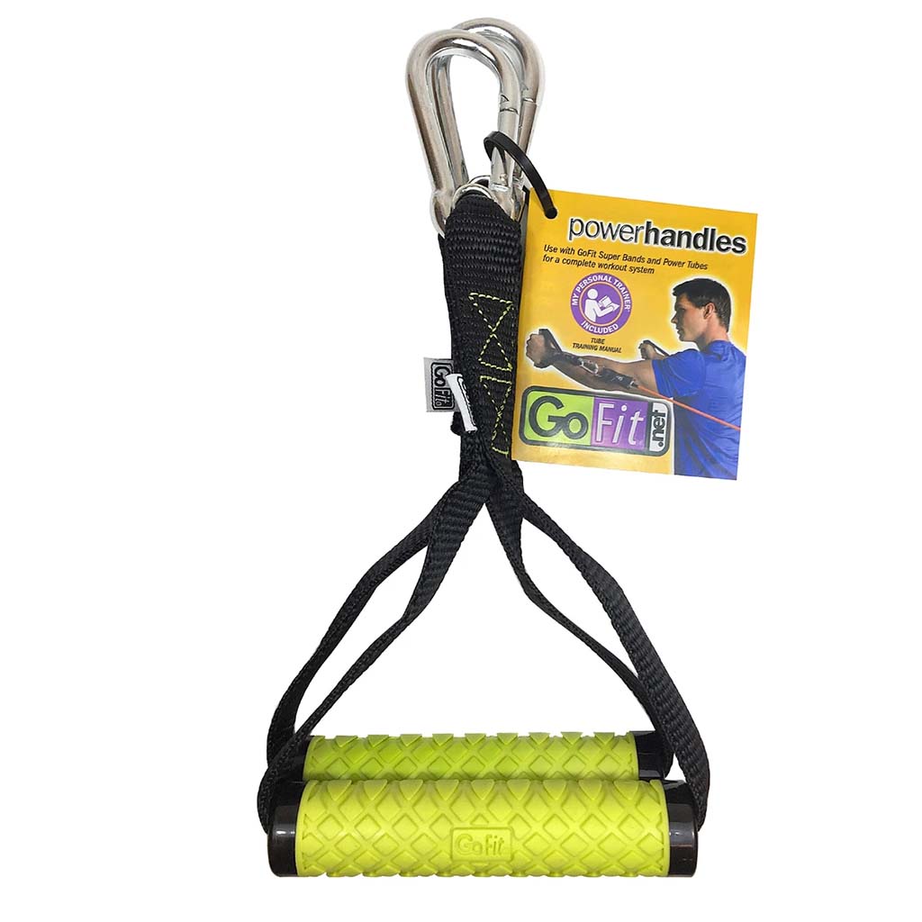 GoFit GoFit Power Tube / Super Band poignées avec mousqueton