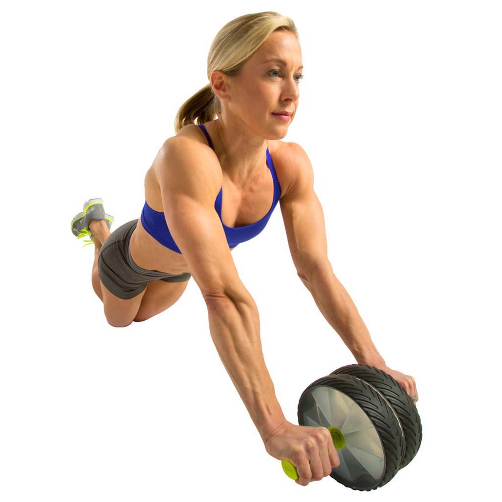 GoFit GoFit Super Ab Wheel roue d'exercices pour abdominaux