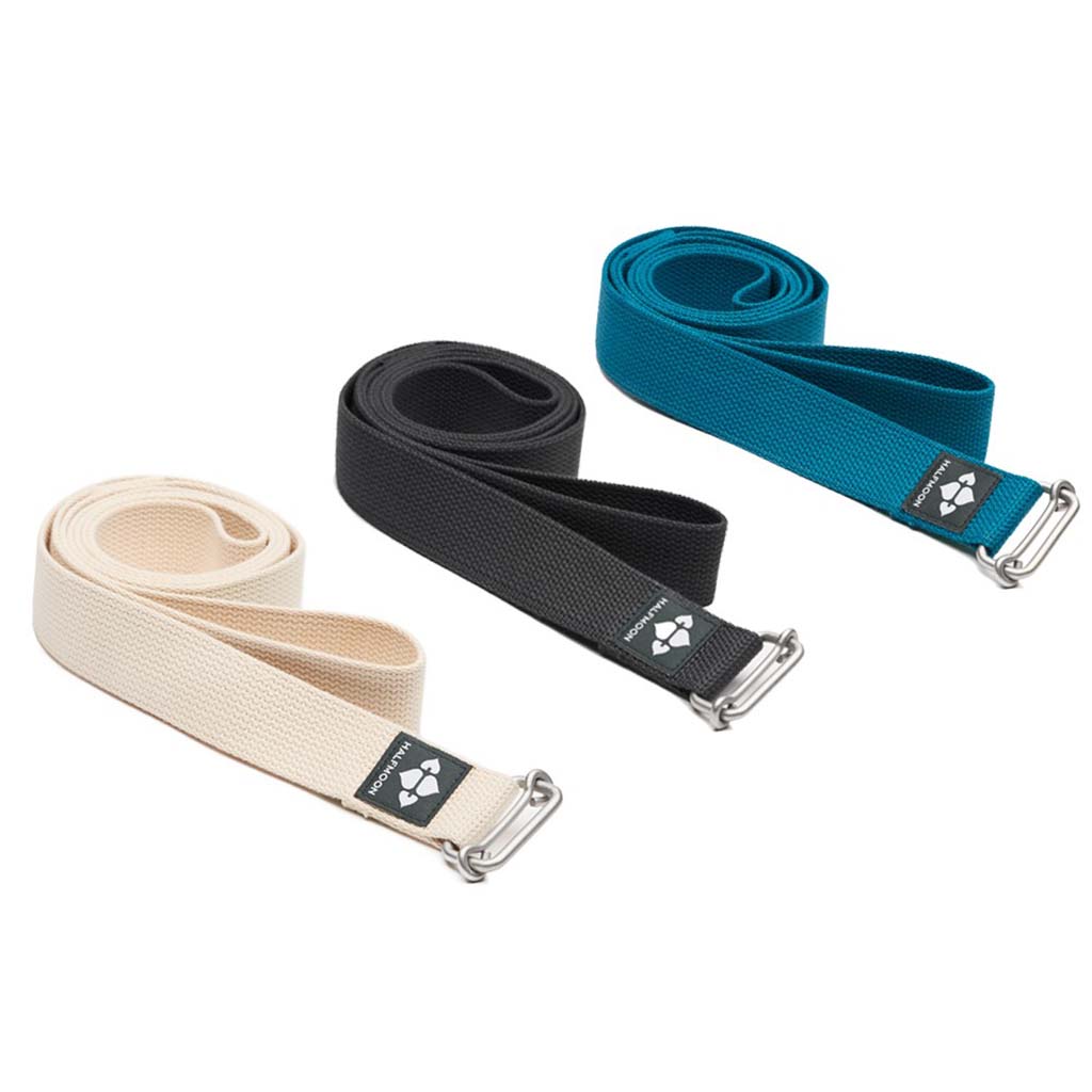 Halfmoon Yoga Halfmoon sangle de yoga en coton biologique 6 pieds - 1.83 m