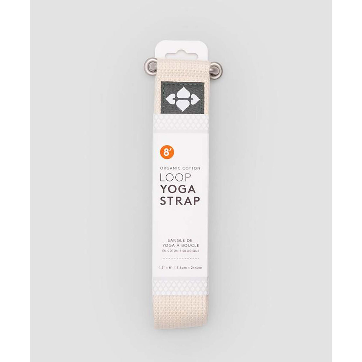 Halfmoon Yoga Halfmoon sangle de yoga en coton biologique 6 pieds - 1.83 m