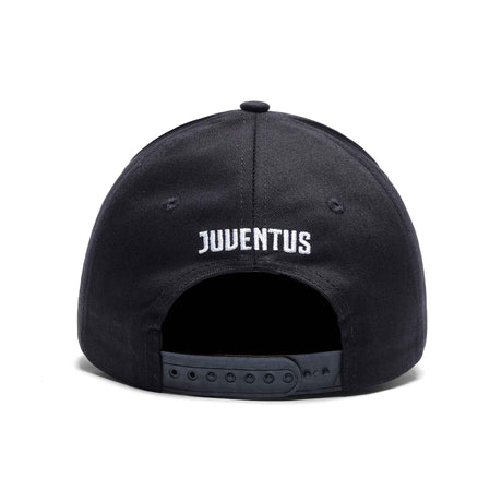 Casquette Juventus FC Noir broderie derrière