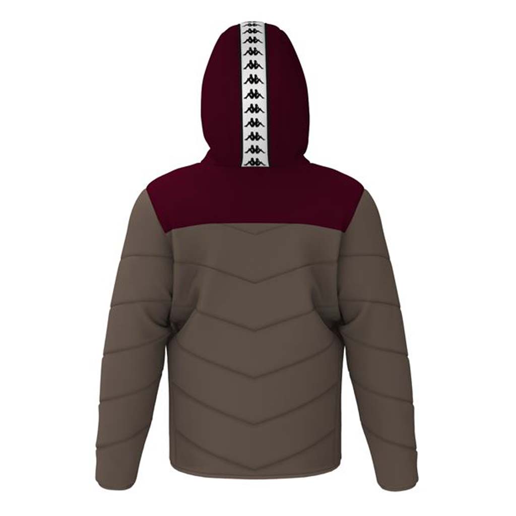 Manteau court Kappa Banda Amarit à coupe régulière pour homme dos