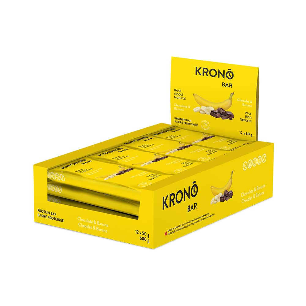 Krono Nutrition Krono Nutrition Barres Protéinée Chocolat-Banane