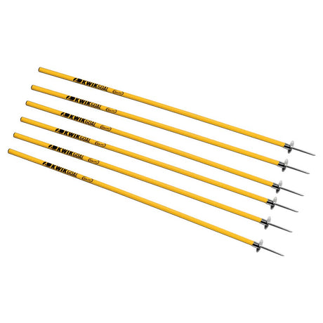 Kwik Goal coaching sticks yellow