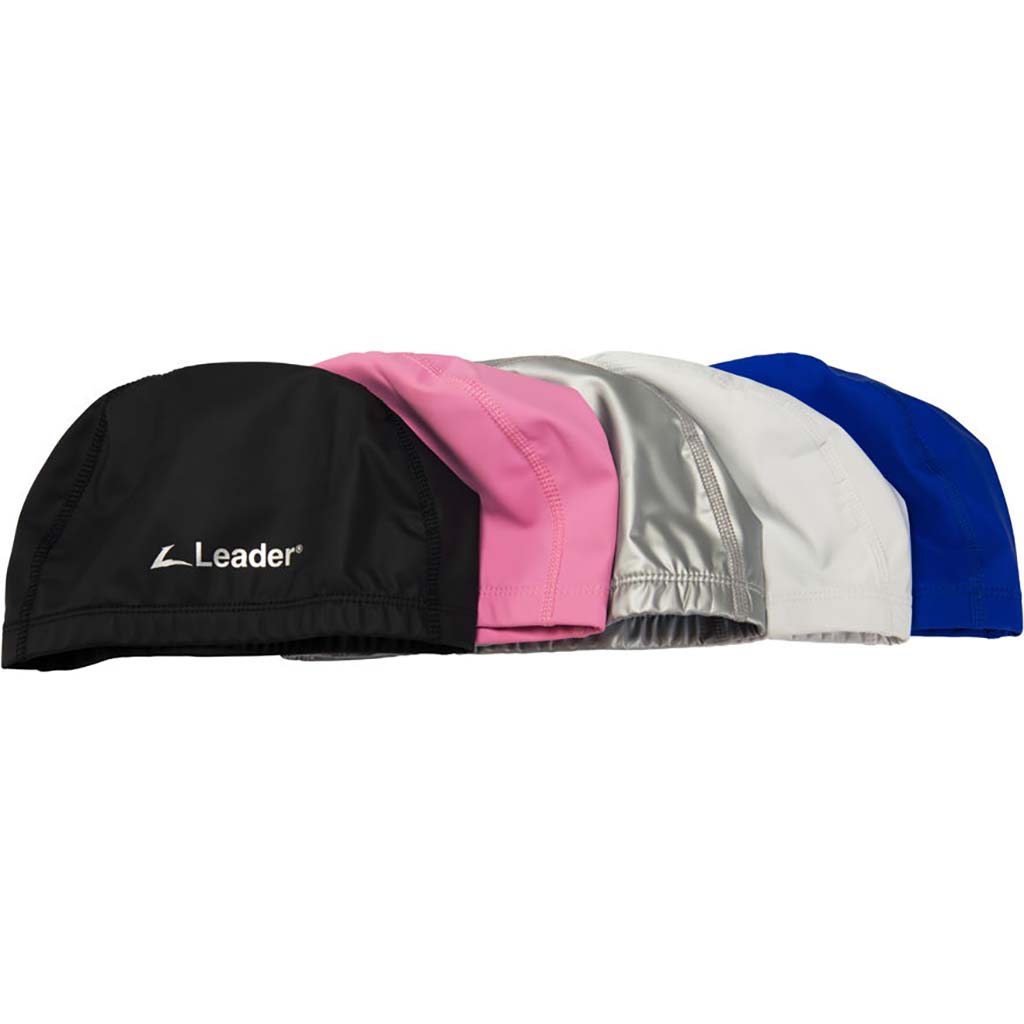 Leader Leader Platinum Ultra bonnets de bain de natation en silicone