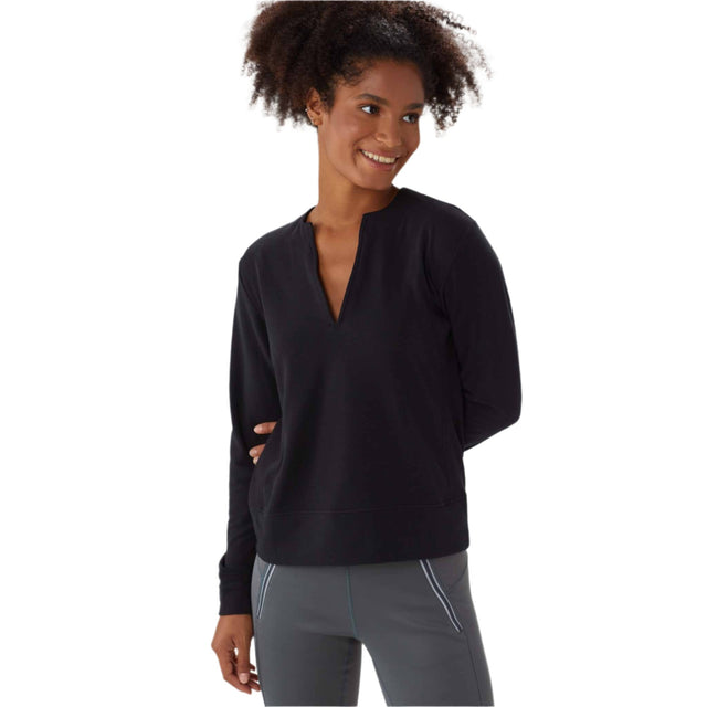 Lolë Lolë sweatshirt Dionne chandail col en V pour femme