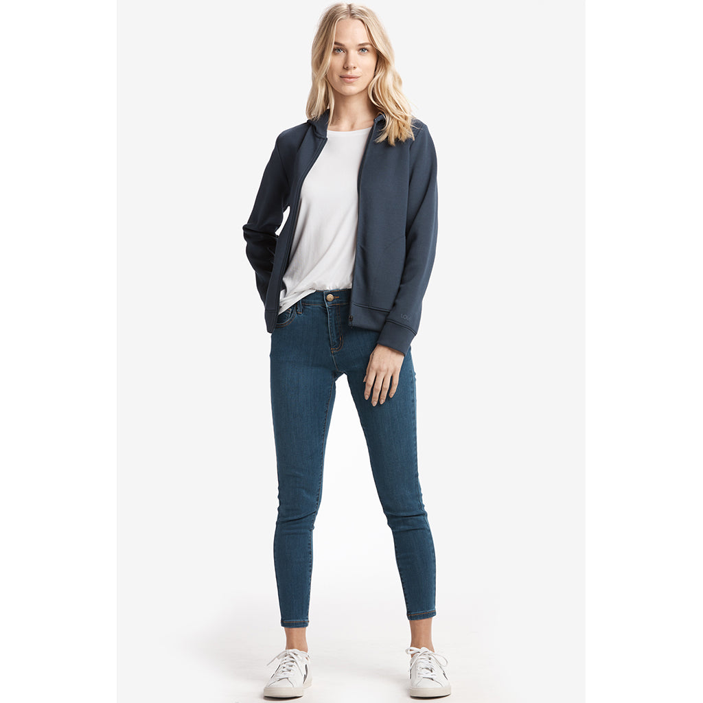 Lolë Lole cardigan à capuchon Constance Zip pour femme