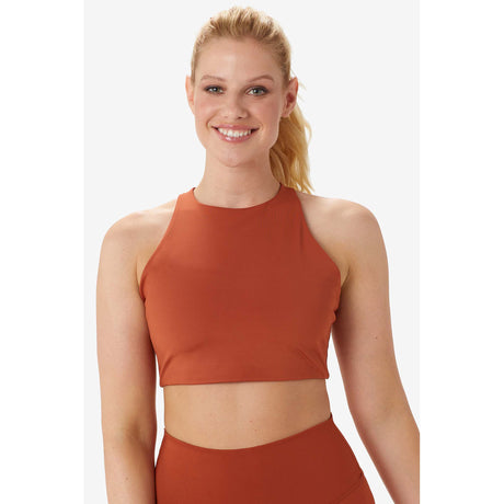 Lole Burst Up Bra soutien-gorge top de sport terracotta face 2