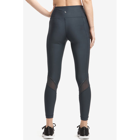 Lole Burst ankle leggings blue anchor vue arriere