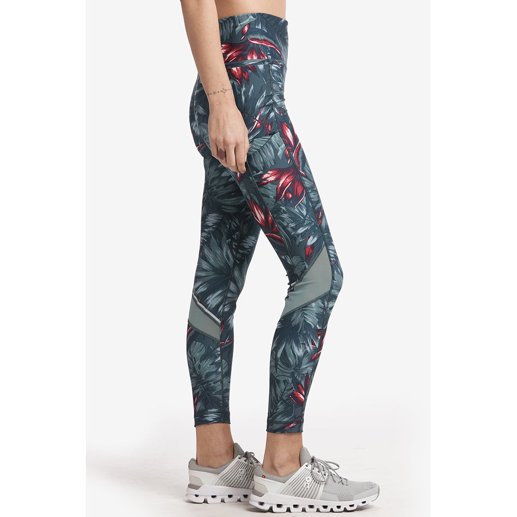 Lole Burst ankle leggings Fiji Rainforest lv