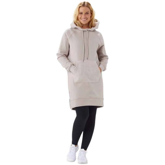 Lolë Robe à capuche Constance Hoodie Dress pour femme - Abalone
