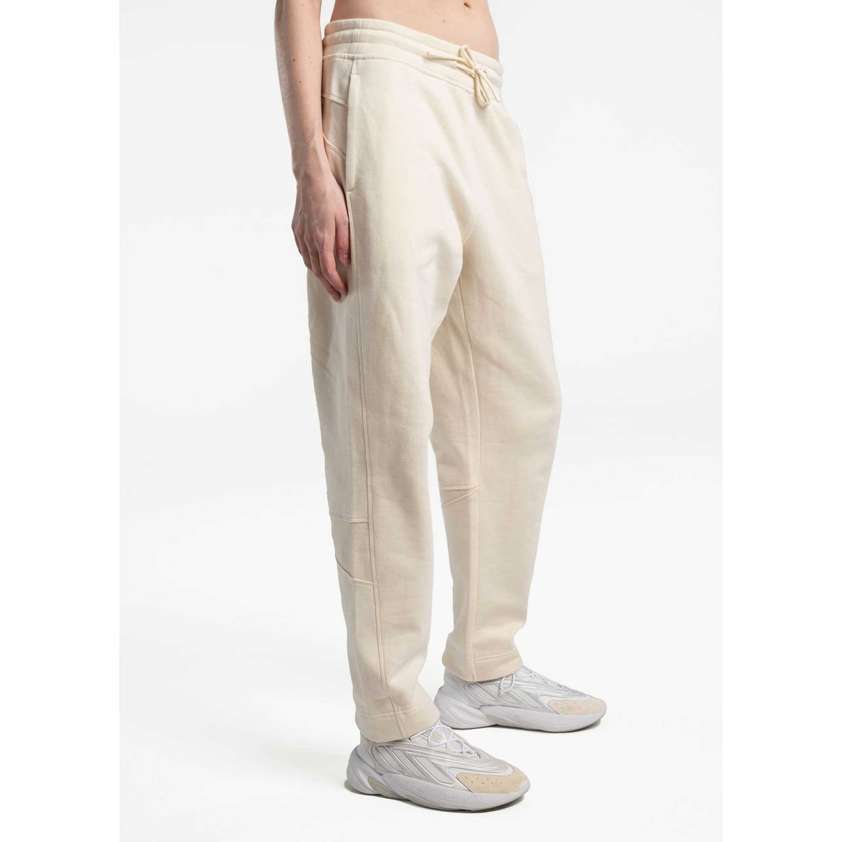 Lolë pantalon Essential biologique femme lateral - écru