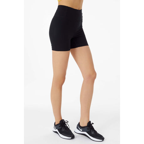 Lole shorts Half Moon sport noir lateral
