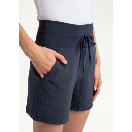 Lole Short Momentum femme poche latérale-bleu espace