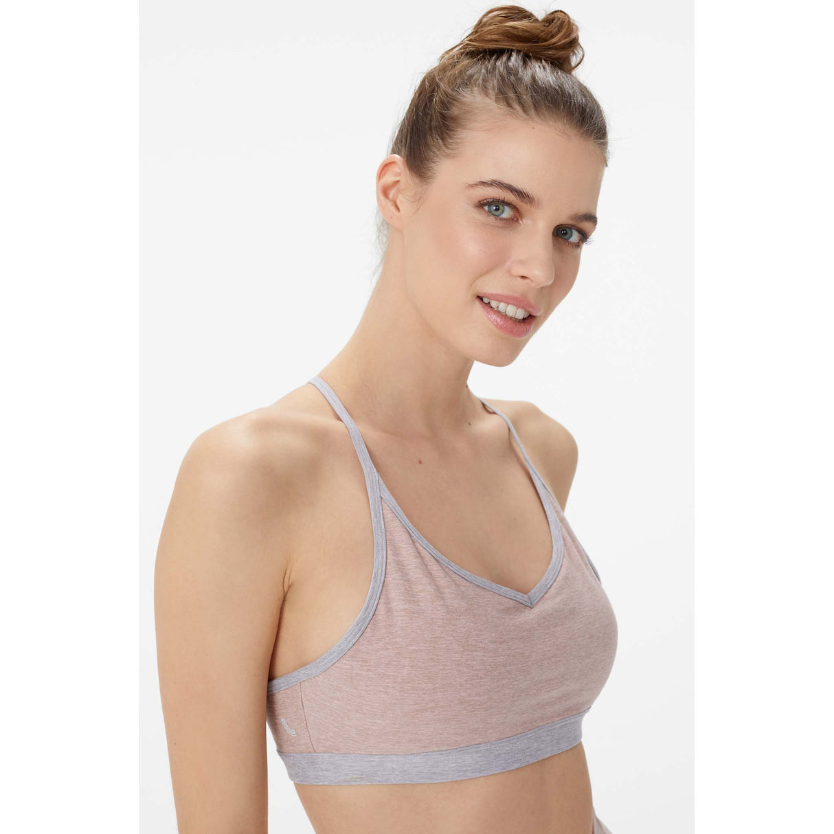 Lole soutien-gorge Half Moon rose lateral