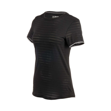 Mizuno Alpha Eco T-shirt noir manches courtes femme