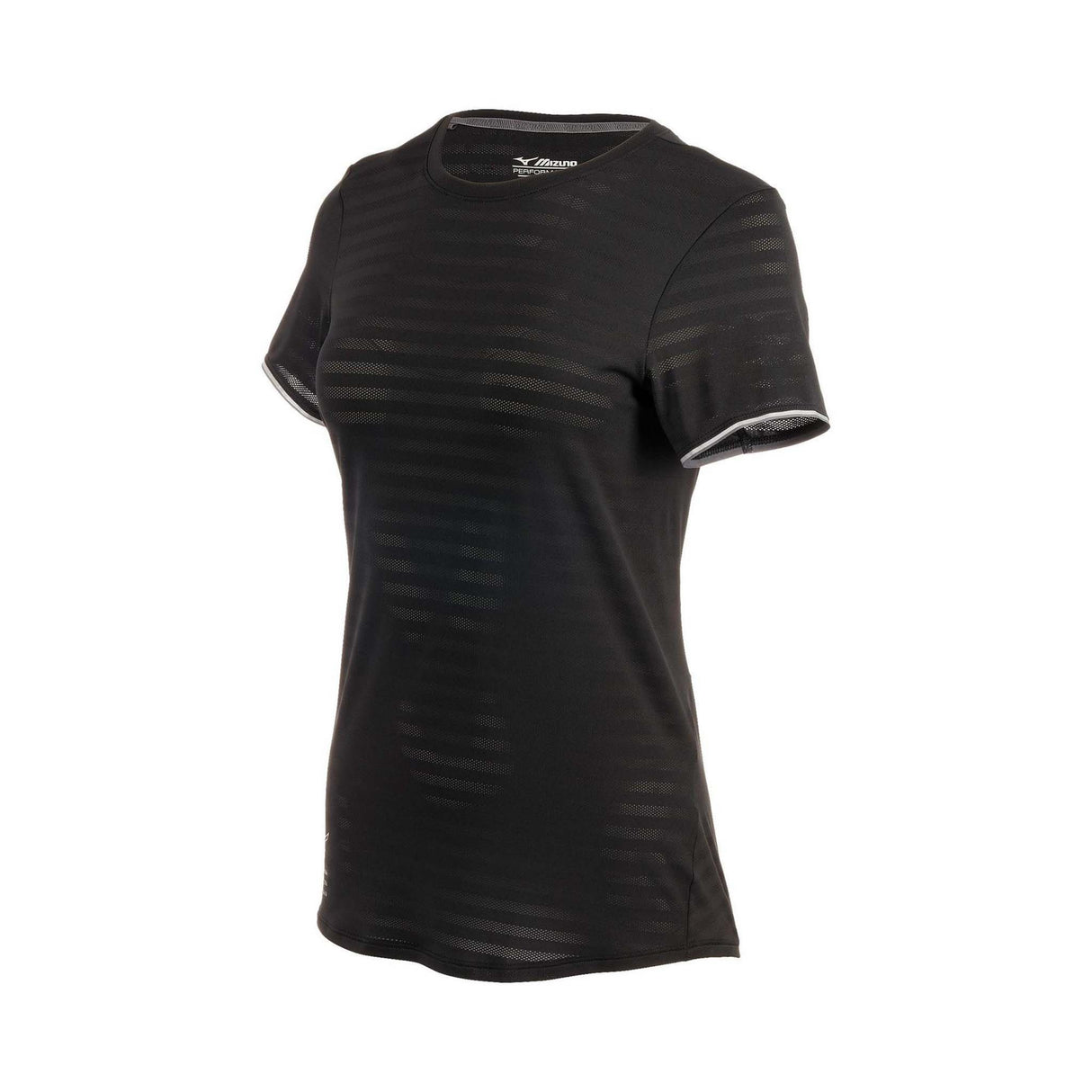 Mizuno Alpha Eco T-shirt noir manches courtes femme