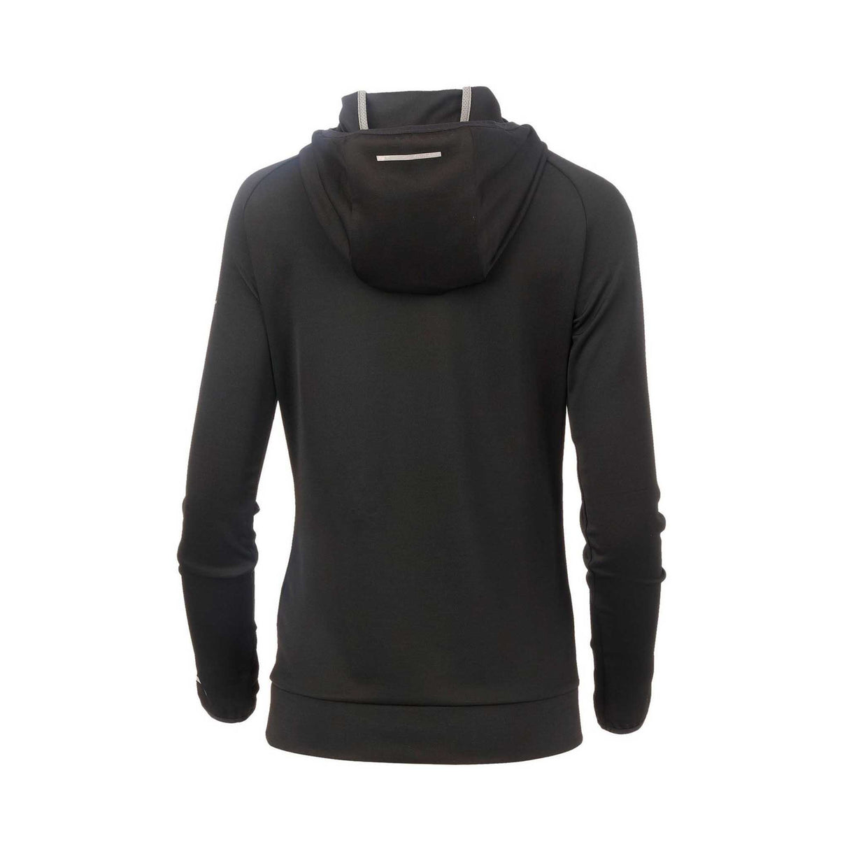 Mizuno Infinity Running Hoody chandail à capuchon 1/4 zip femme dos- noir