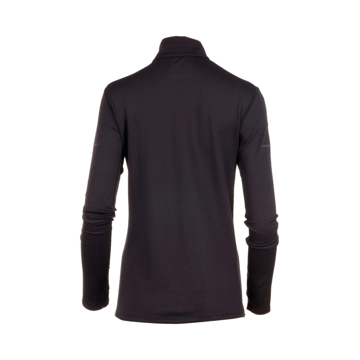 Mizuno Breath Thermo couche de base à demi-zip noir pour femme dos