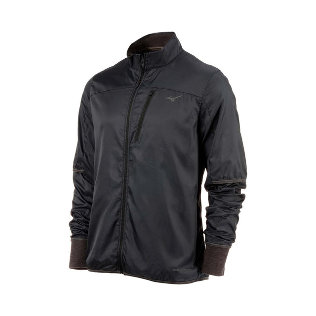 Mizuno Mizuno manteau à glissière Breath Thermo de course à pied pour homme