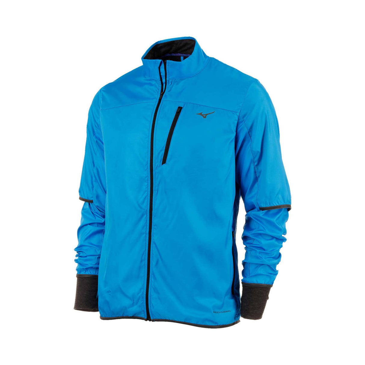 Mizuno Mizuno manteau à glissière Breath Thermo de course à pied pour homme