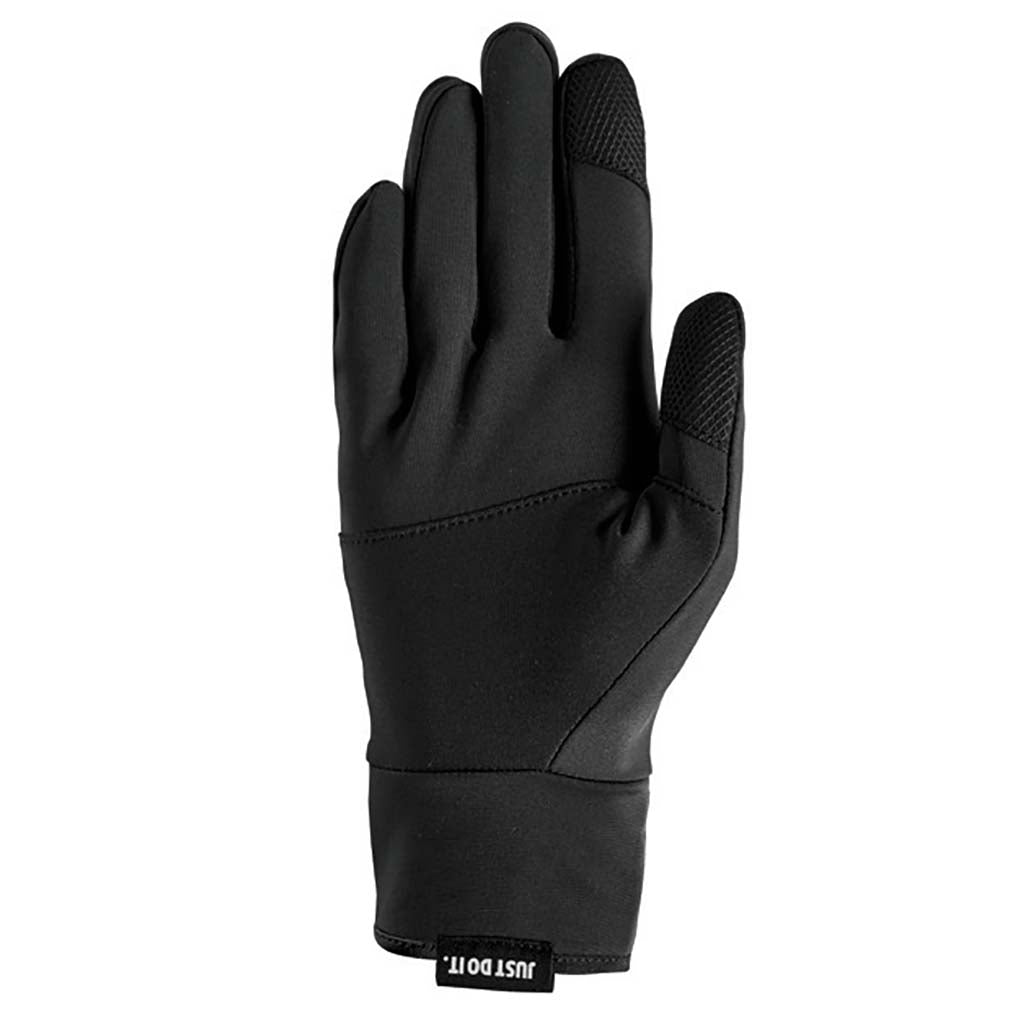 Gants de course à pied femme NIKE Quilted Run gloves vue ventrale Soccer Sport Fitness