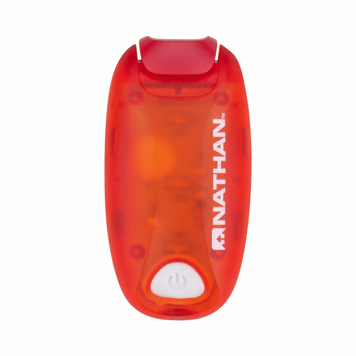 Nathan StrobeLight LED clip lumineux stroboscopique de course à pied rouge
