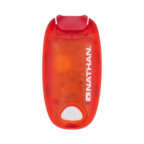 Nathan StrobeLight LED clip lumineux stroboscopique de course à pied rouge