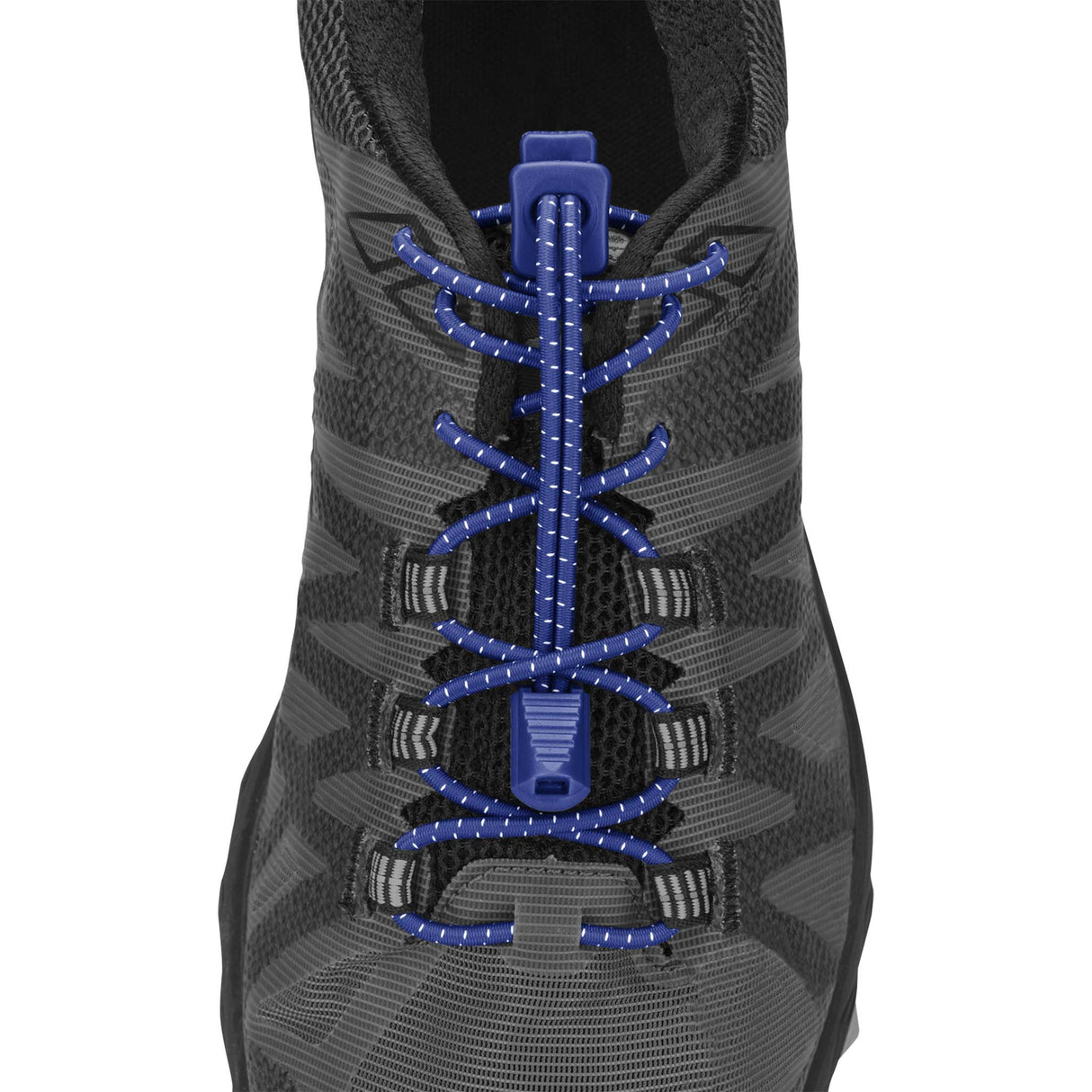 Nathan Run Laces lacets verrouillants de course à pied bleu surf the web
