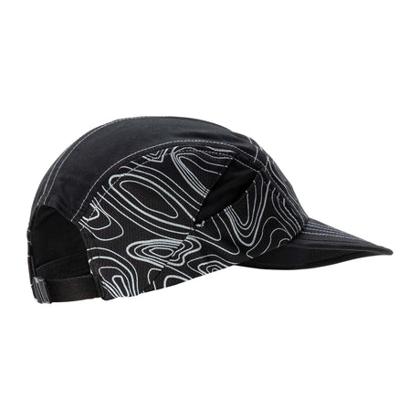 Casquette de course réfléchissante unisexe Nathan HyperNight Quick Stash coté