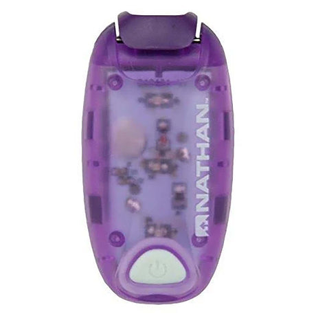 Nathan StrobeLight LED clip lumineux stroboscopique de course à pied mauve
