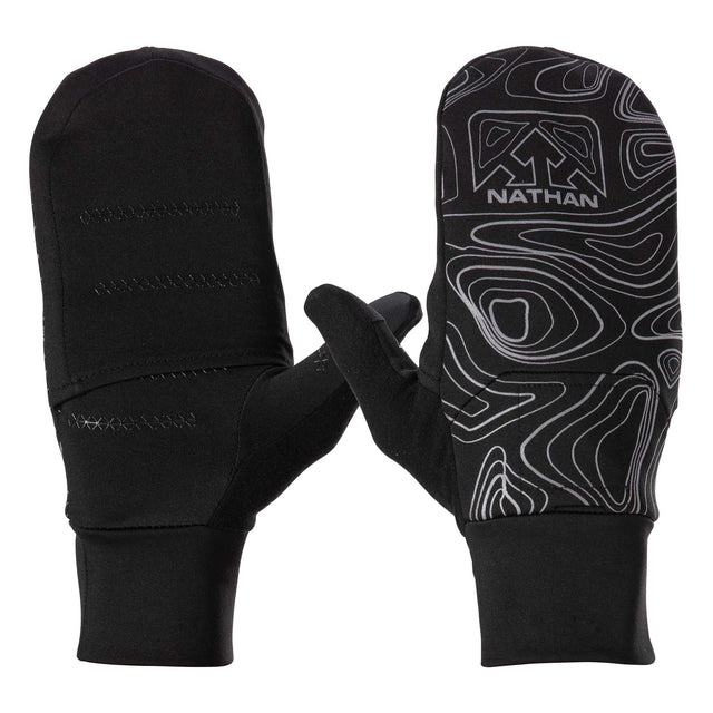 Nathan Gants-Mitaines de course à pied homme Nathan HyperNight Reflective