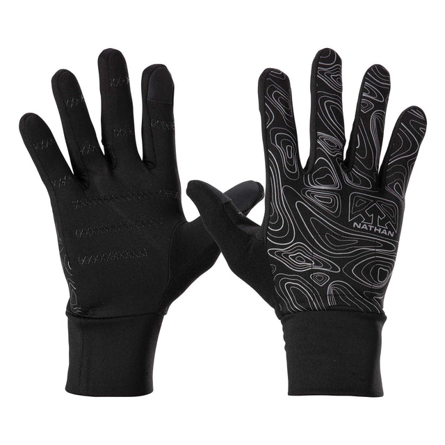 Nathan Gants de course à pied homme Nathan HyperNight Reflective