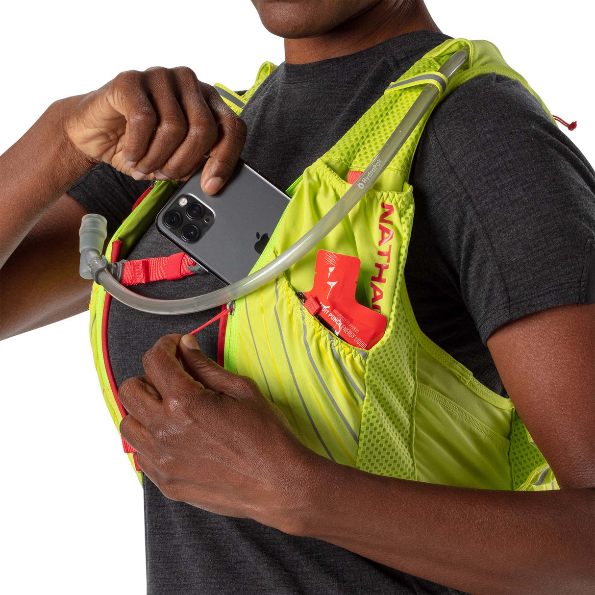 Nathan Nathan Pinnacle 12 L veste d'hydratation de course à pied pour femme