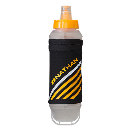 Nathan Exoshot bouteille à la main d'hydratation sport noir orange