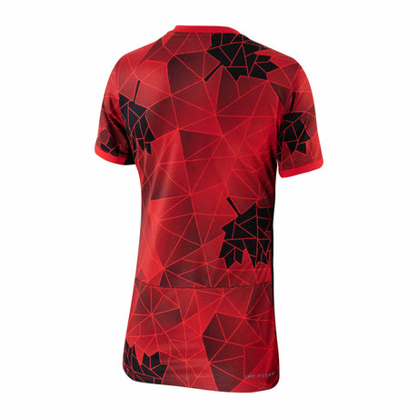 Maillot rouge Nike équipe canadienne féminine de soccer 2023/24 pour femme