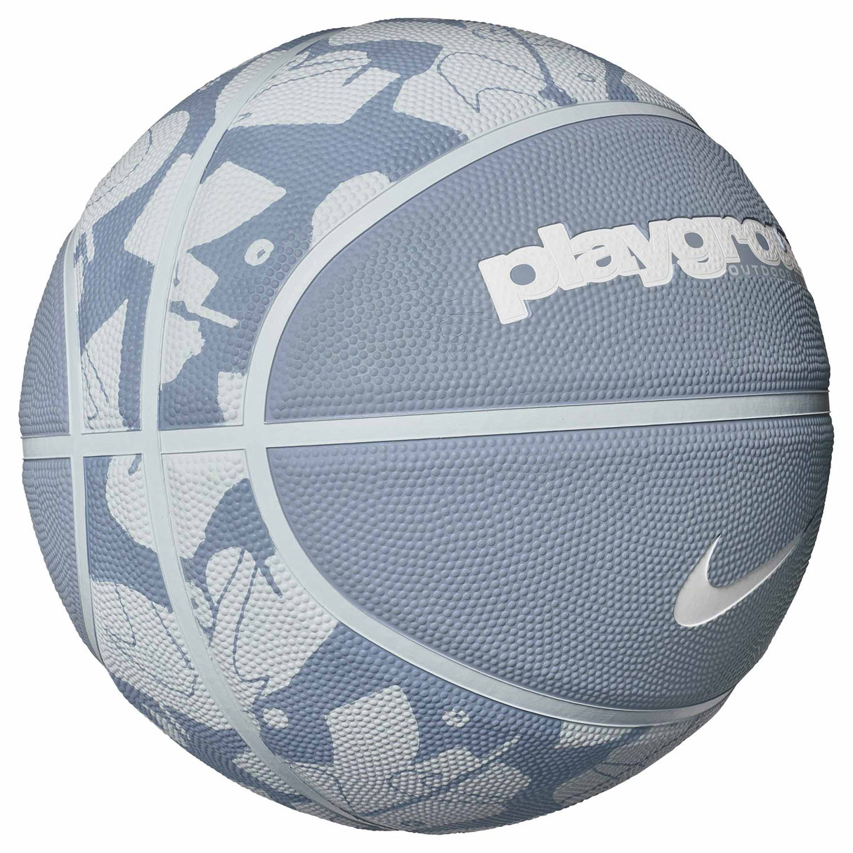 Nike Everyday Playground Graphic 8P ballons de basketball - Celestine Blue / Leche Blue / White