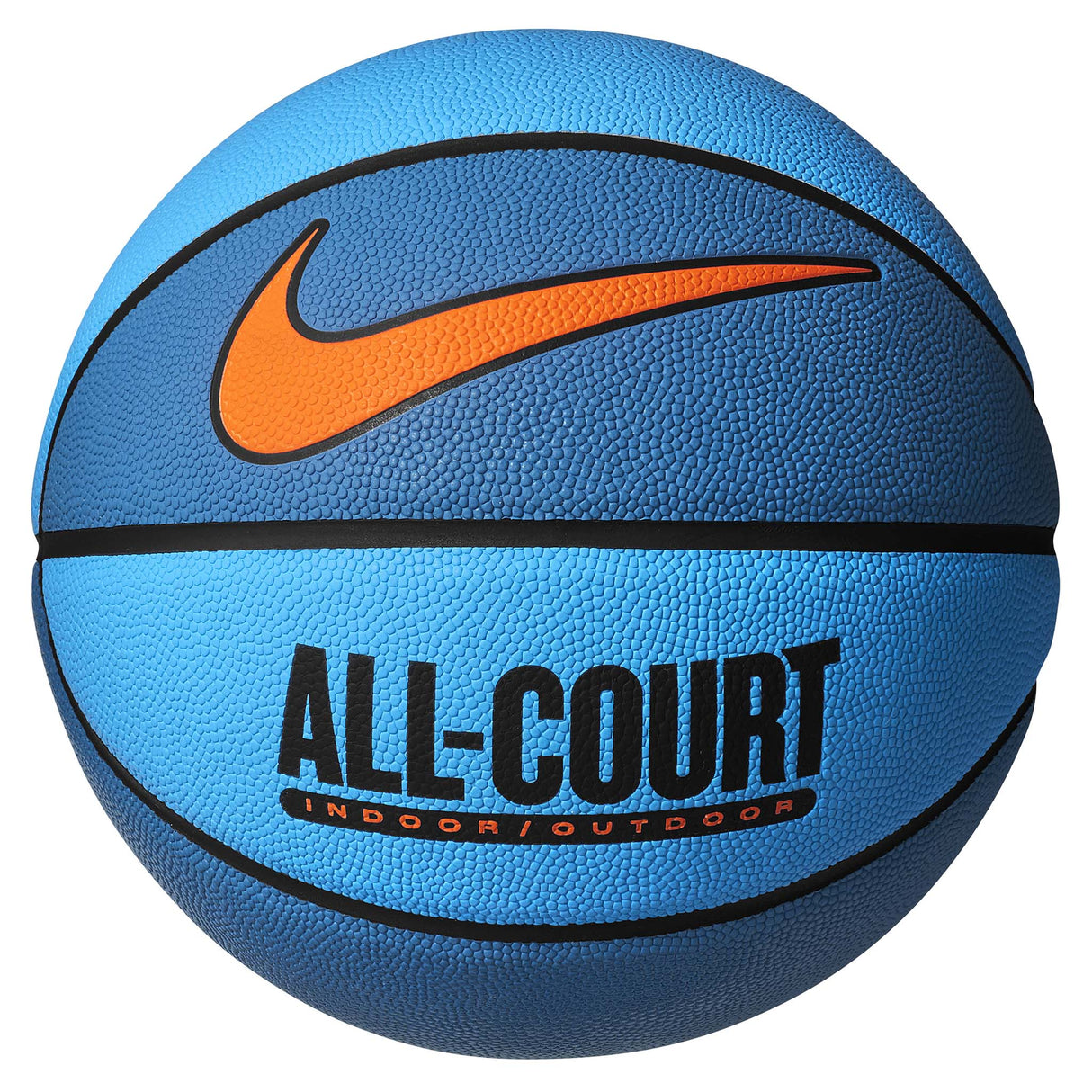 Nike Everyday All Court 8P ballon de basketball Marina / Black / Black / Rush orange