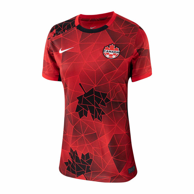 Nike Maillot rouge Nike équipe canadienne féminine de soccer 2023/24 pour femme