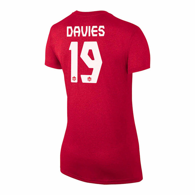 Nike Nike Canada Soccer Alphonso Davies Legend SS t-shirt de soccer femme