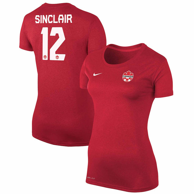 Nike Nike Canada Soccer Christine Sinclair Legend SS t-shirt de soccer femme
