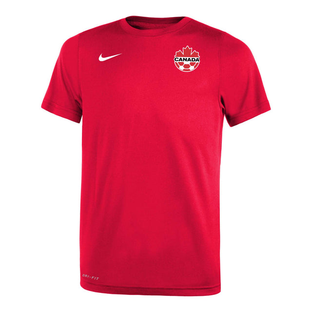 Nike Nike Canada Soccer Jonathan David Youth Legend SS t-shirt de soccer enfants