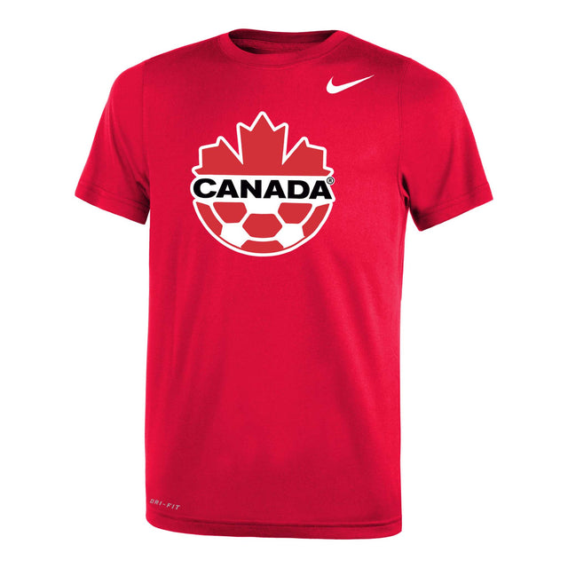 Nike Nike Canada Soccer Logo t-shirt de l'équipe nationale pour enfant