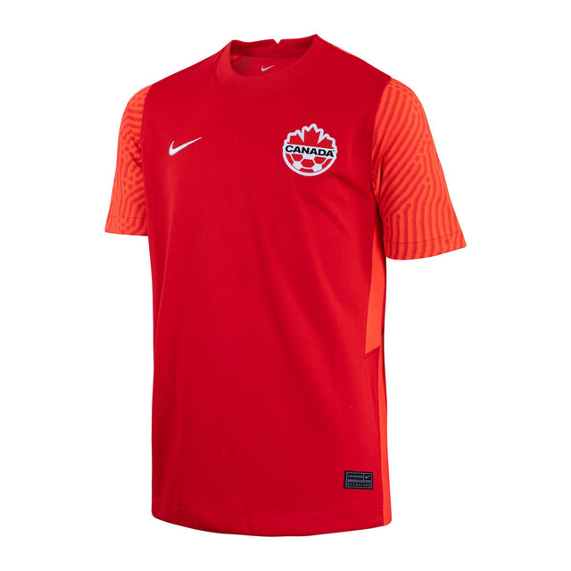 Nike Nike Canada Soccer Official Jersey de soccer officiel 2021-22 pour enfants