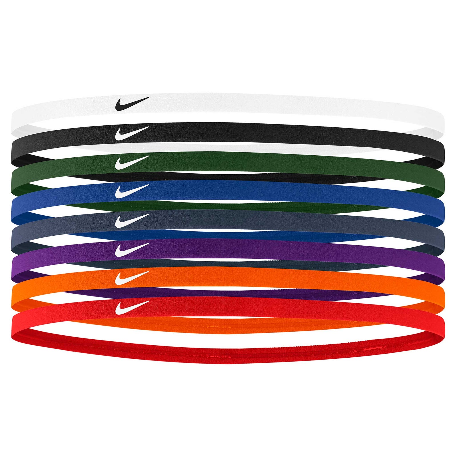 Nike Nike bandeaux à cheveux minces (paquet de 8)