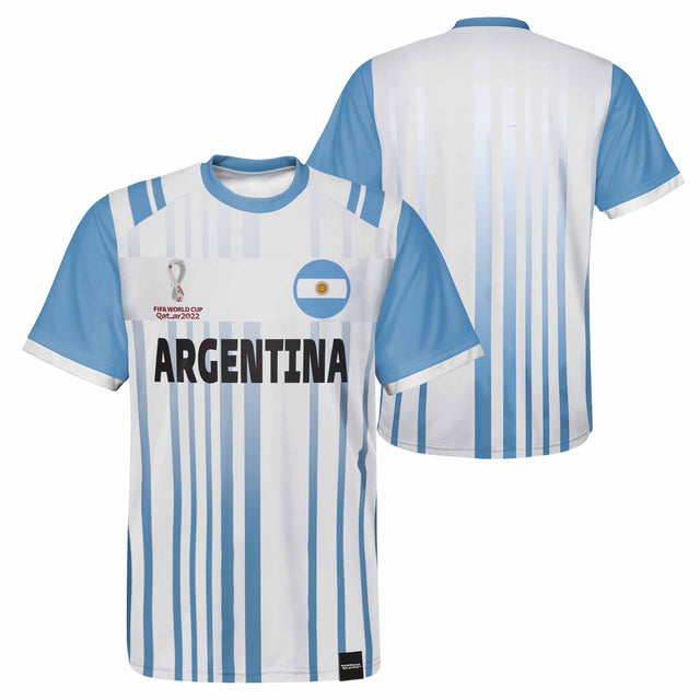 Outerstuff Maillot de soccer Classic 1 Jersey Argentine Coupe du Monde 2022