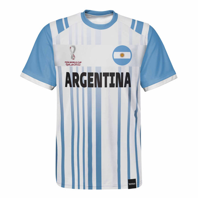Outerstuff Maillot de soccer Classic 1 Jersey Argentine Coupe du Monde 2022